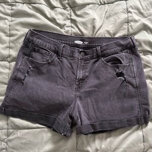 Old Navy Women's Gray Denim Shorts